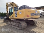 Back of Used Excavator for Sale,Side of Komatsu Excavator for Sale,Used Komatsu Excavator in yard for Sale